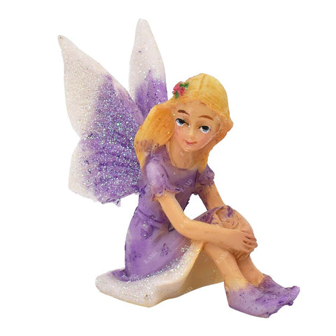 Fairy Garden Ornaments Resin Elf Figurines Outdoor Statues
