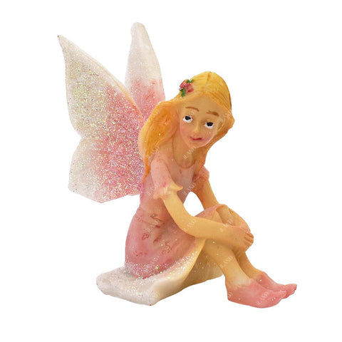 Fairy Garden Ornaments Resin Elf Figurines Outdoor Statues