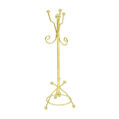 Golden Miniature Coat Rack & Full Length Mirror