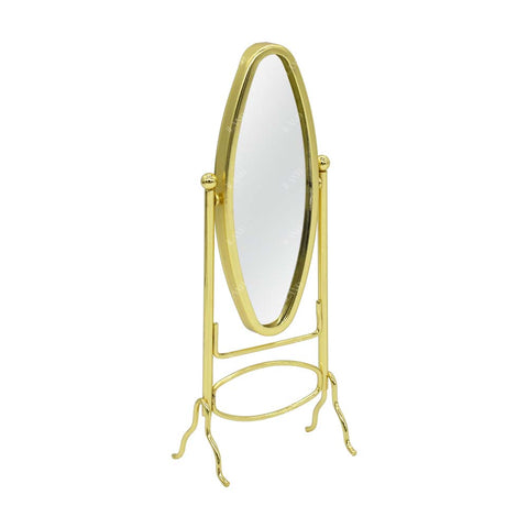 Golden Miniature Coat Rack & Full Length Mirror