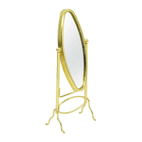 Golden Miniature Coat Rack & Full Length Mirror