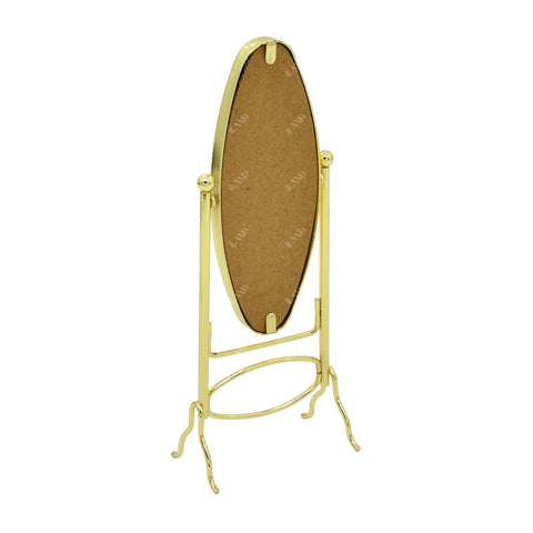 Golden Miniature Coat Rack & Full Length Mirror