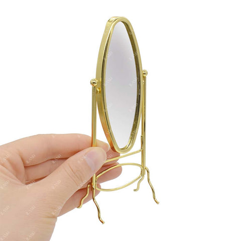 Golden Miniature Coat Rack & Full Length Mirror