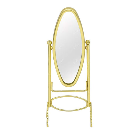 Golden Miniature Coat Rack & Full Length Mirror