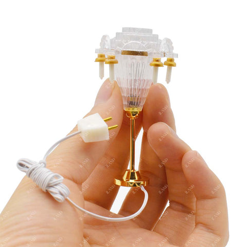 Brilliant Dollhouse Chandelier w/ Plug