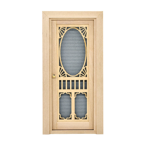 Miniature Dollhouse Front Door