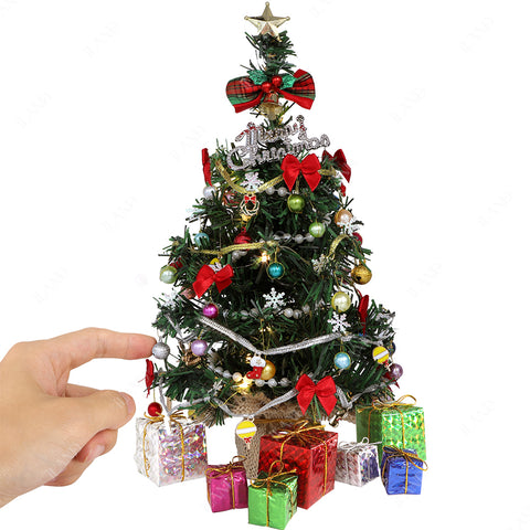 12 inch Tabletop Christmas Tree with Lights