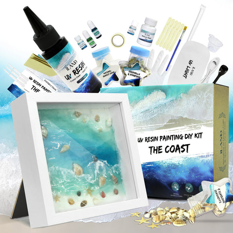 iLAND UV Resin Craft Kit, DIY Beach Decorations