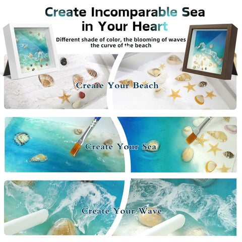 iLAND UV Resin Craft Kit, DIY Beach Decorations