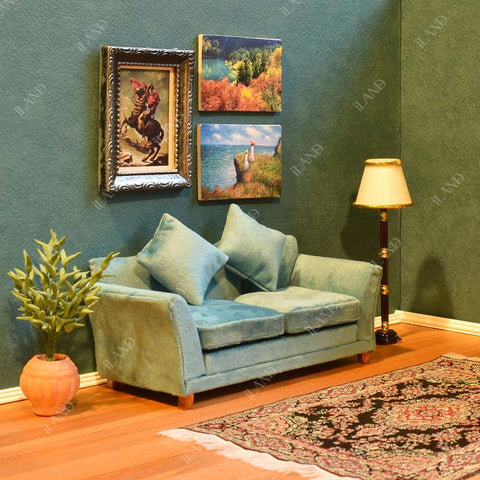 Dollhouse Furniture Sofa Miniature Couch