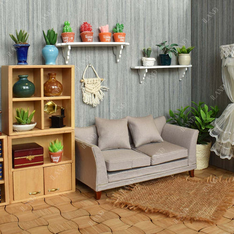 Dollhouse Furniture Sofa Miniature Couch
