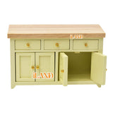 Dollhouse Wooden Storage Cabinet