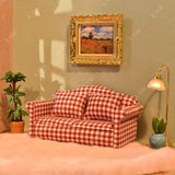 Country Style Living Room Set 3pcs