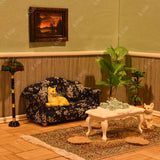 Country Style Living Room Set 3pcs