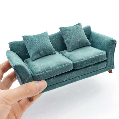 Dollhouse Furniture Sofa Miniature Couch