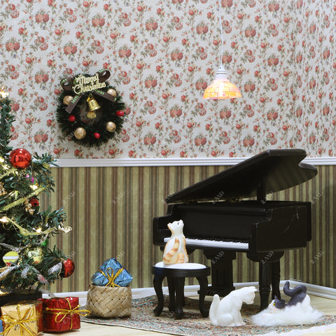 1/12 Dollhouse Pendant Light w/ Plug