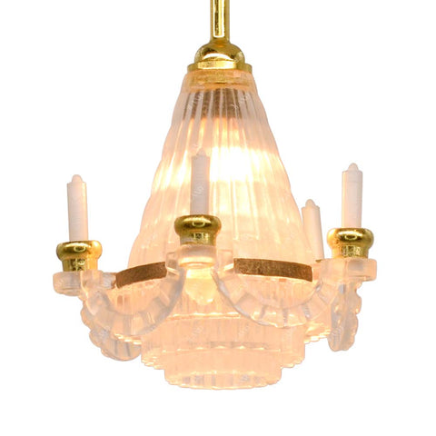 Brilliant Dollhouse Chandelier w/ Plug