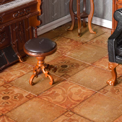 Dollhouse Floor Tiles 60pcs