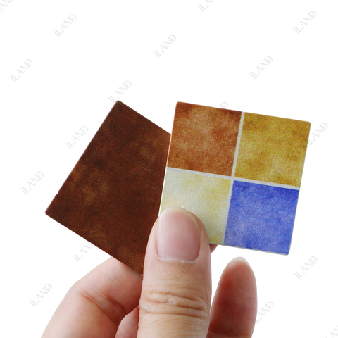 Dollhouse Flooring Boards (60 pcs Color Patch work Tiles)