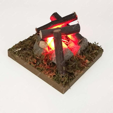 Miniature Fairy Garden Campfire