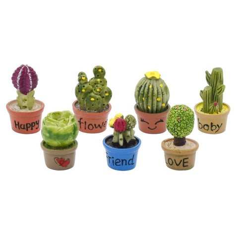 fake succulents small Dollhouse Mini Faux Succulents – iLAND