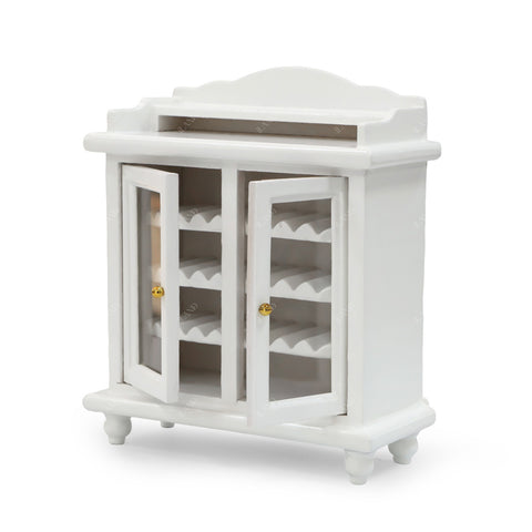 Dollhouse Furniture Mini Wine Cabinet