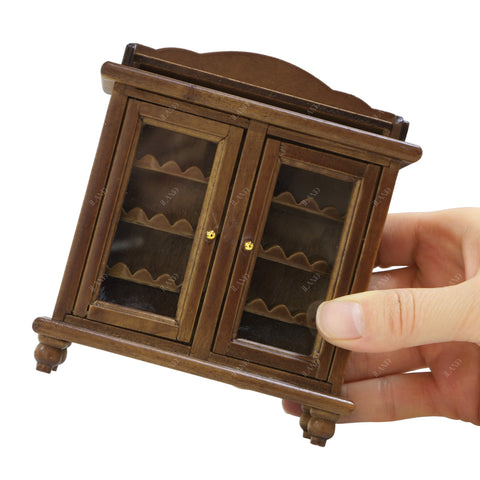 Dollhouse Furniture Mini Wine Cabinet