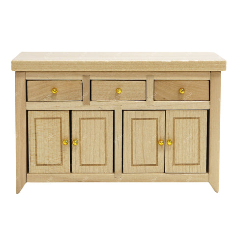 Dollhouse Wooden Storage Cabinet