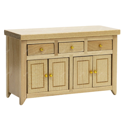 Dollhouse Wooden Storage Cabinet