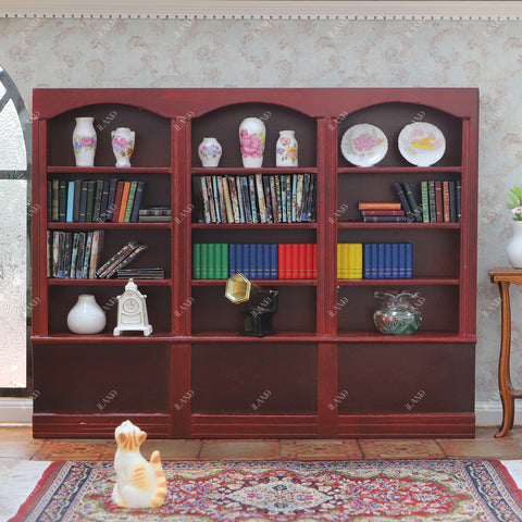 Dollhouse Bookshelf 1/12 Scale