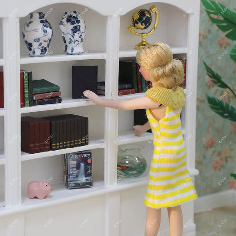 Dollhouse Bookshelf 1/12 Scale