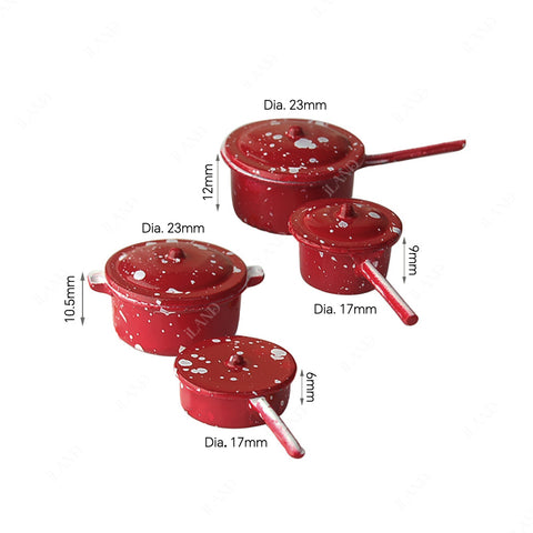 Dollhouse Kitchen Cookware Set