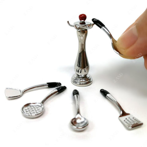 Dollhouse Kitchen Cookware Set