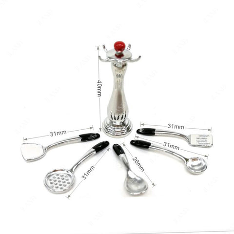 Dollhouse Kitchen Cookware Set