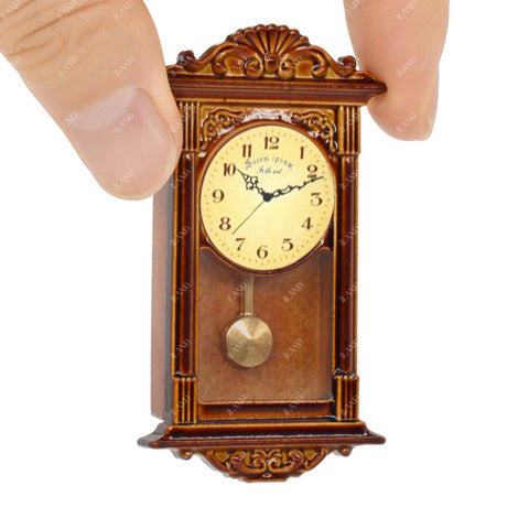 Dollhouse Vintage Wall Clock