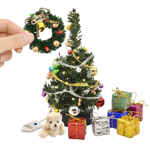 Dollhouse Christmas Tree & Decorations