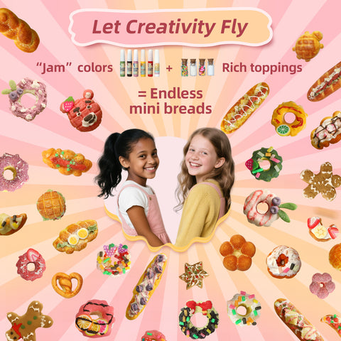 Air Dry Clay for Kids Craft Kits Mini Food 1/12 Accessories