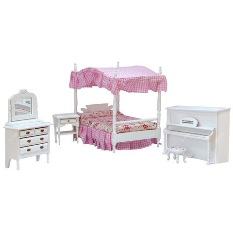 Dollhouse Furniture Bedroom Set