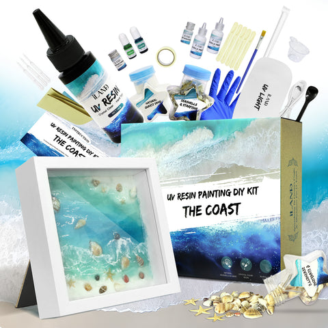 iLAND UV Resin Craft Kit, DIY Beach Decorations