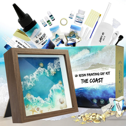 iLAND UV Resin Craft Kit, DIY Beach Decorations