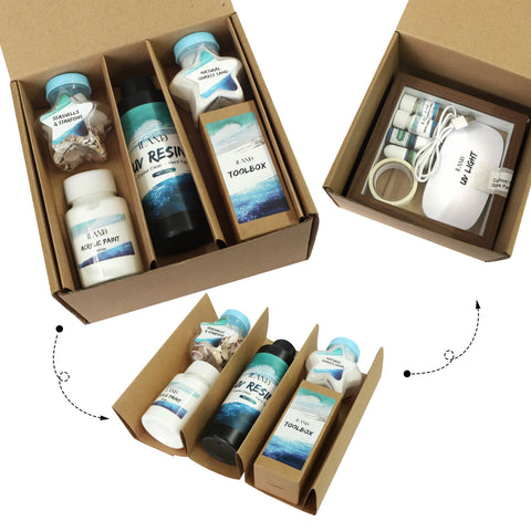 iLAND UV Resin Craft Kit, DIY Beach Decorations