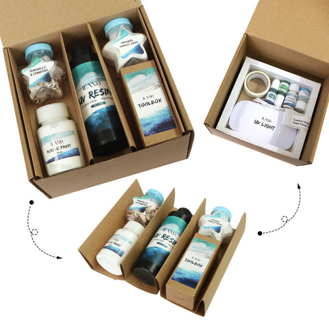 iLAND UV Resin Craft Kit, DIY Beach Decorations