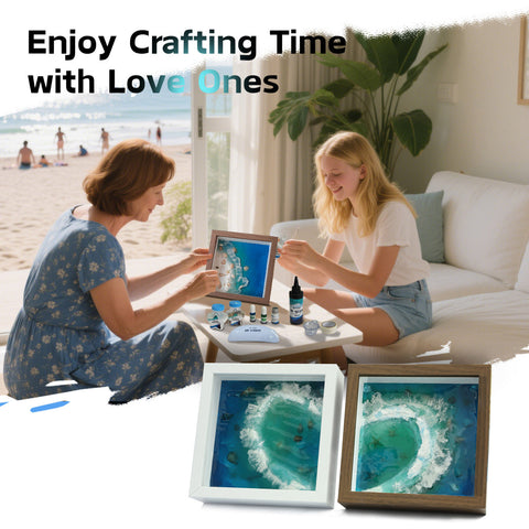 iLAND UV Resin Craft Kit, DIY Beach Decorations