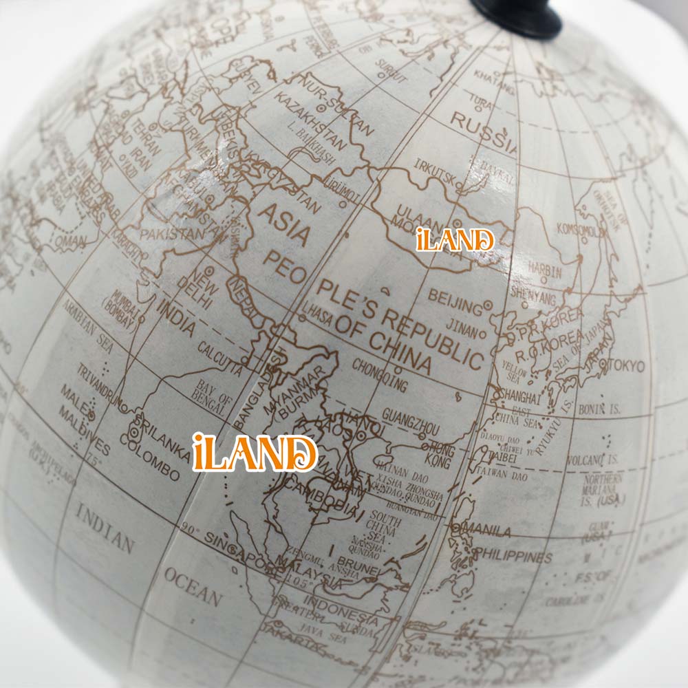 3" High Precision Rotating Mini Globe – iLAND