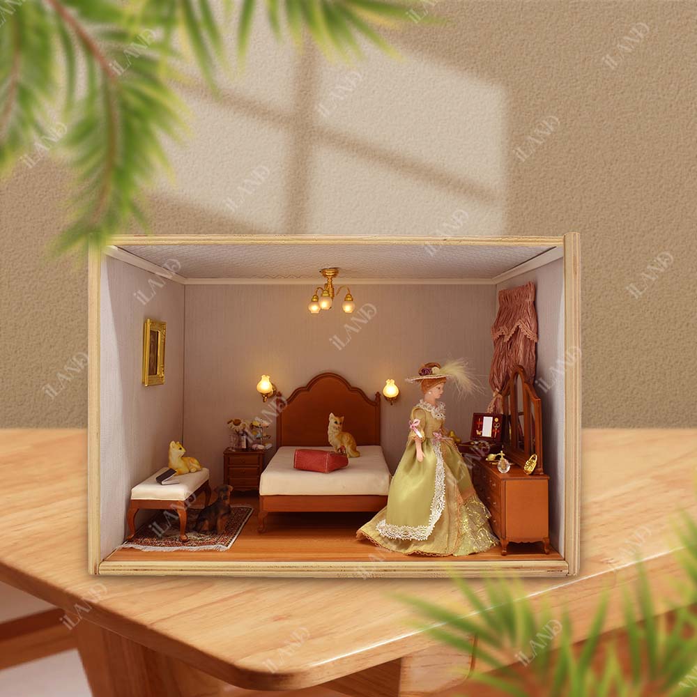 Quickbuild Display Case, Dollhouse Room Box – iLAND