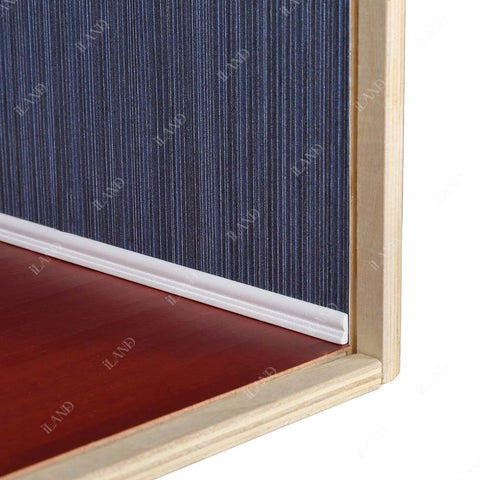 Wooden Dollhouse Trims & Skirting Board & Moulding Cornice 18pcs