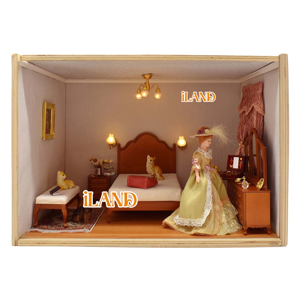 Miniature dollhouse best sale bedroom furniture